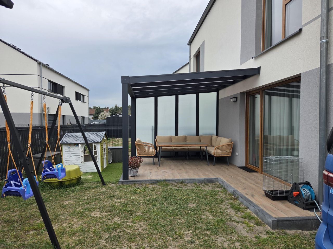 bliźniak, 4 pokoje Zawada, ul. Luboszycka. Zdjęcie 2