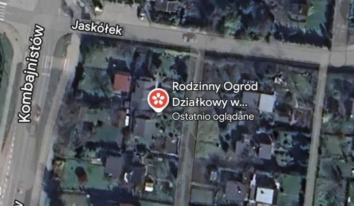 Działka rod Sosnowiec, ul. Kombajnistów