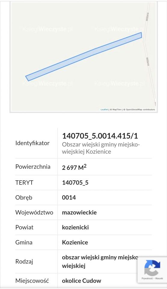 Działka rolna Kozienice, ul. Wiślana. Zdjęcie 1