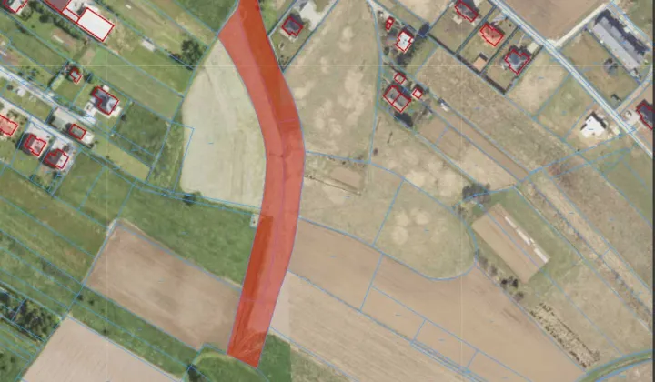 Działka rolno-budowlana Boguchwała, ul. Łąkowa