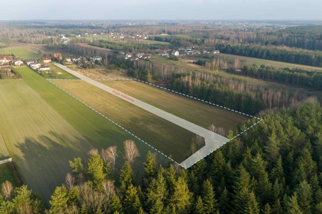 Działka budowlana Nowe Chrusty, ul. Kasztanowa. Zdjęcie 4