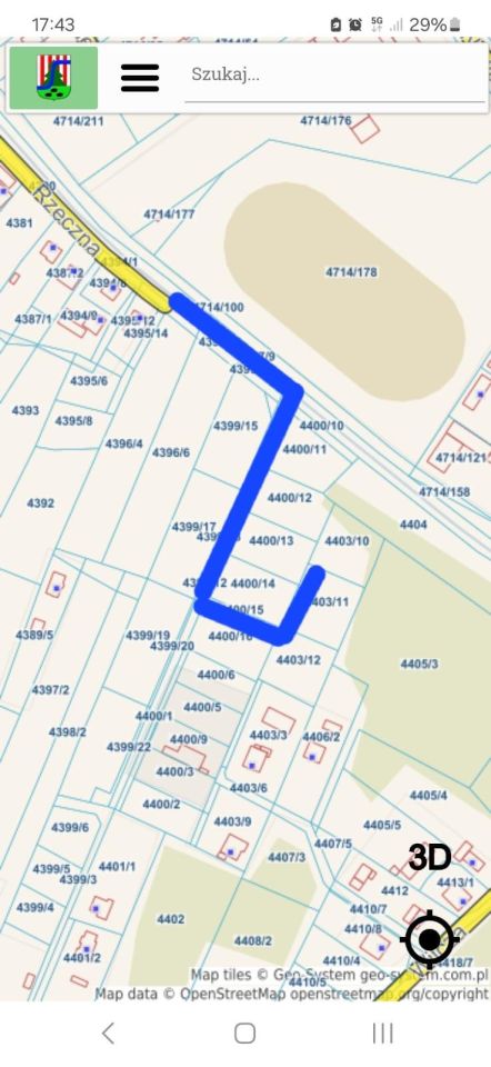 Działka budowlana Nisko Warchoły, ul. Rzeczna. Zdjęcie 6