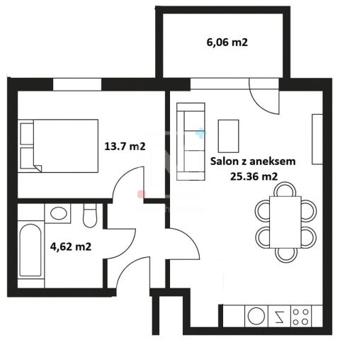 Mieszkanie 3-pokojowe Warszawa Praga, ul. Szwedzka. Zdjęcie 13