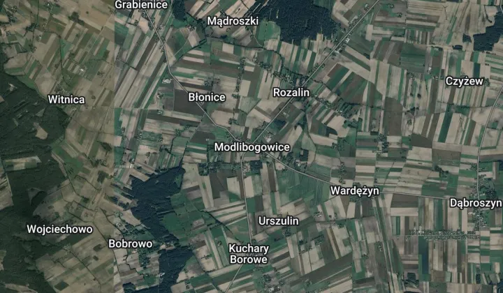 Działka budowlana Modlibogowice