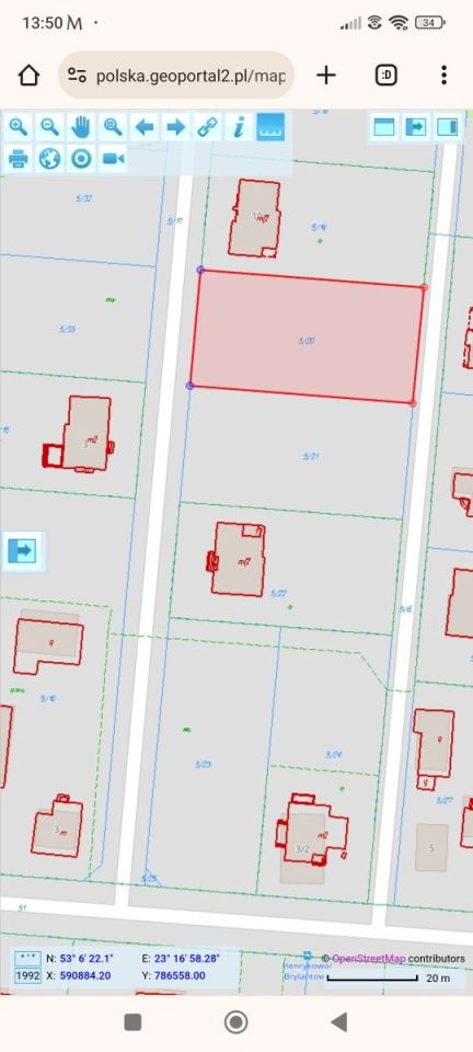 Działka rolna Henrykowo, ul. Platynowa. Zdjęcie 4
