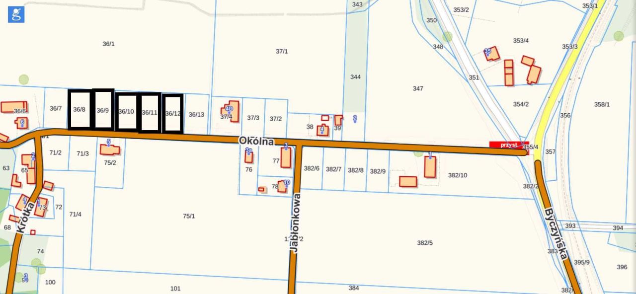 Działka budowlana Gorzów Śląski, ul. Okólna. Zdjęcie 3