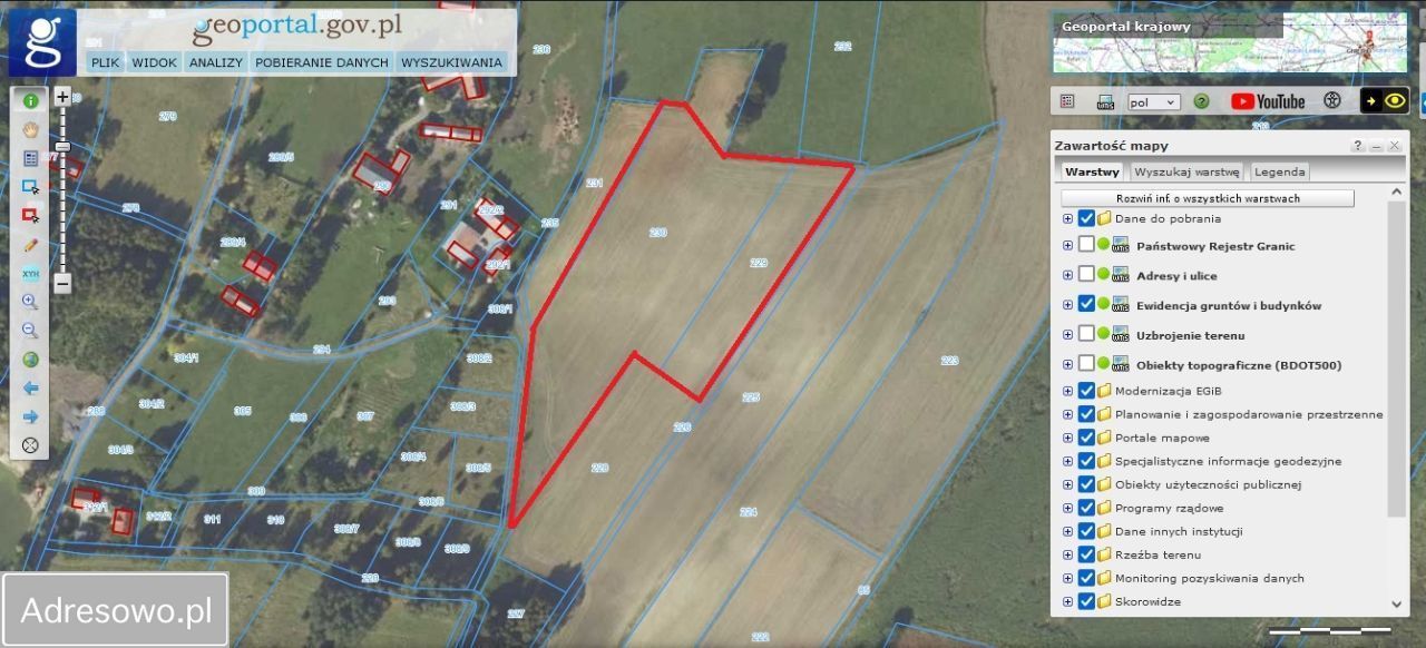 Działka budowlana Trójca. Zdjęcie 2