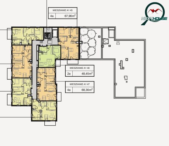 Mieszkanie 2-pokojowe Kraków Bieżanów, ul. Duża Góra. Zdjęcie 5