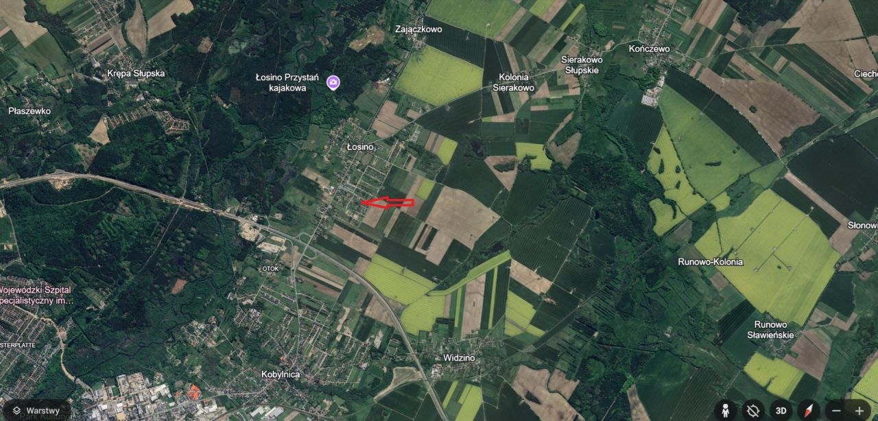 Działka budowlana Łosino, ul. Wiatraczna. Zdjęcie 4