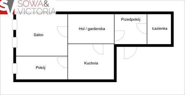 Mieszkanie 2-pokojowe Mieroszów. Zdjęcie 8