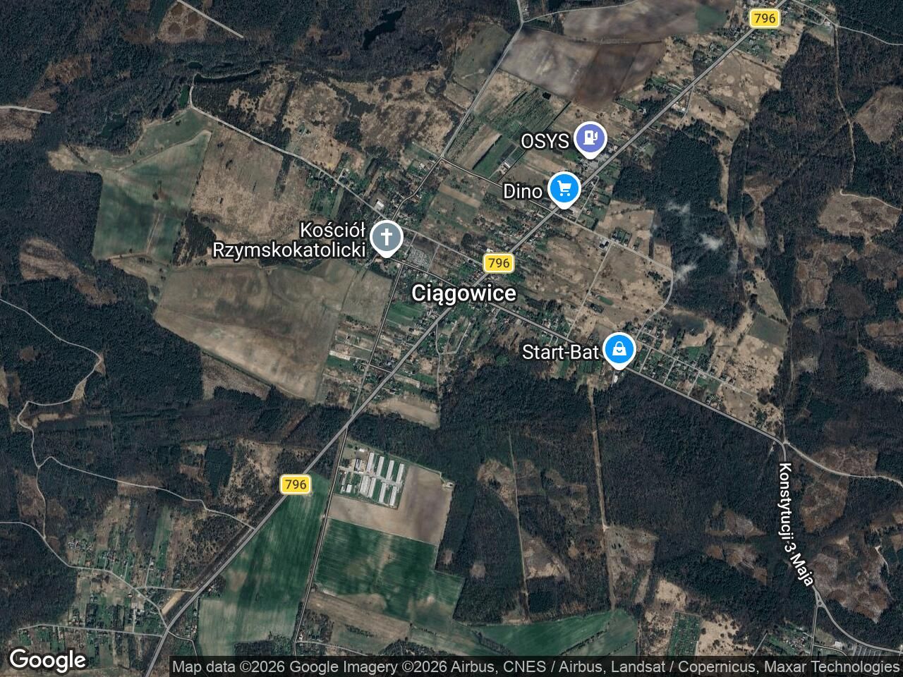 Działka budowlana Ciągowice, ul. 1 Maja. Zdjęcie 1
