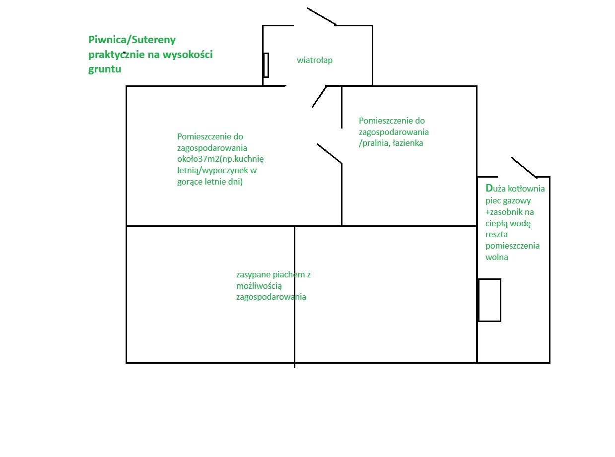 dom wolnostojący, 4 pokoje Zychorzyn. Zdjęcie 8