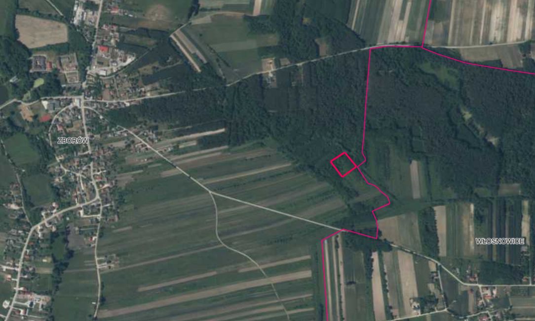 Działka rolna Zborów, ul. Akacjowa. Zdjęcie 3