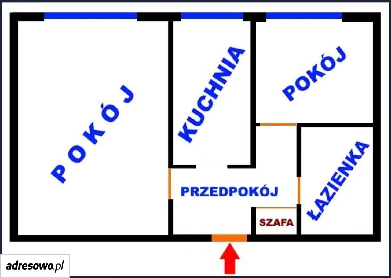 Mieszkanie 2-pokojowe Toruń Rubinkowo, ul. Władysława Dziewulskiego. Zdjęcie 7