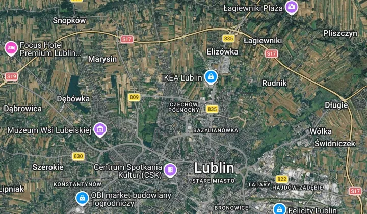 Mieszkanie 3-pokojowe Lublin Czechów Południowy, ul. Skołuby