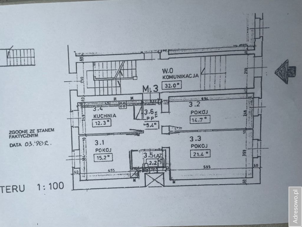 Mieszkanie 3-pokojowe Kraków Stare Miasto, ul. Augustyna Kordeckiego. Zdjęcie 17