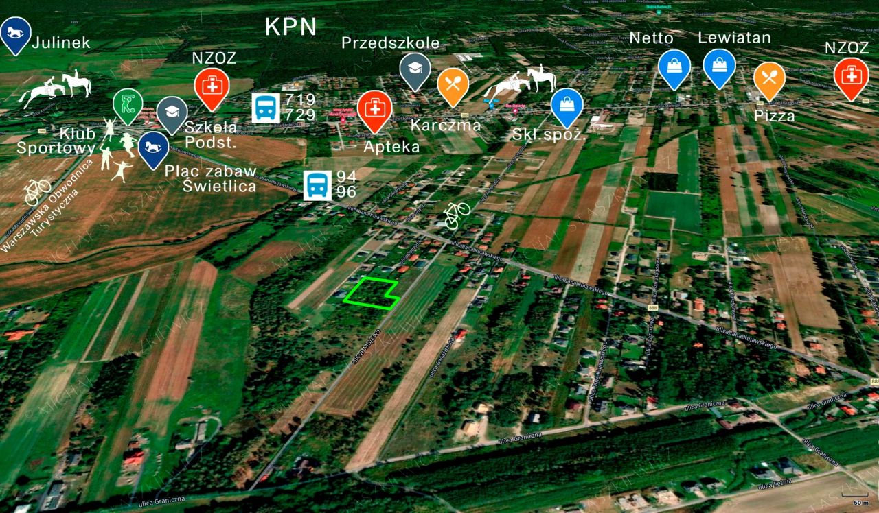 Działka budowlana Wyględy, ul. Majowa. Zdjęcie 11