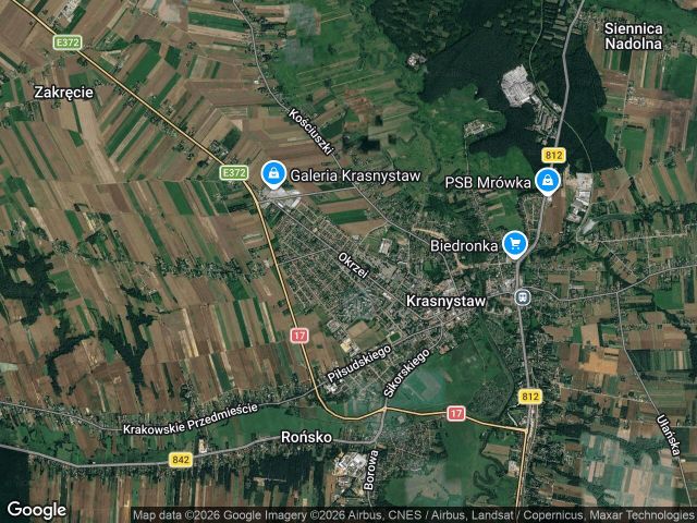 Mieszkanie 1-pokojowe Krasnystaw, ul. Okrzei. Zdjęcie 1