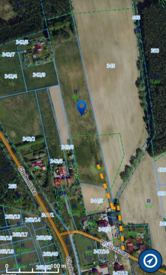 Działka rolna Czarże. Zdjęcie 4