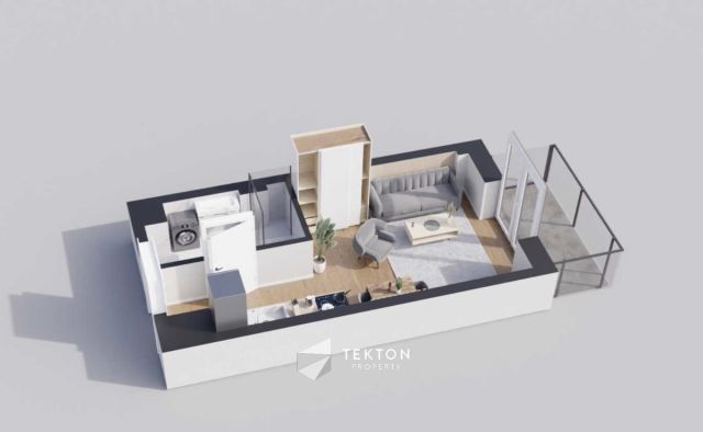 Mieszkanie 1-pokojowe Marki, ul. Słoneczna. Zdjęcie 8