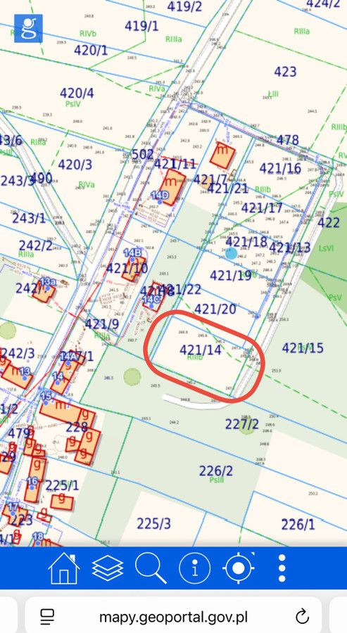 Działka budowlana Gogołów