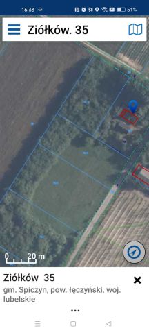 Działka budowlana Ziółków. Zdjęcie 1