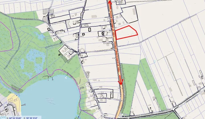 Działka budowlana Lubień Kujawski