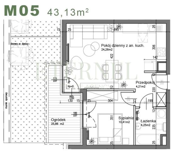 Mieszkanie 2-pokojowe Kraków Czyżyny, ul. Śliwkowa. Zdjęcie 2