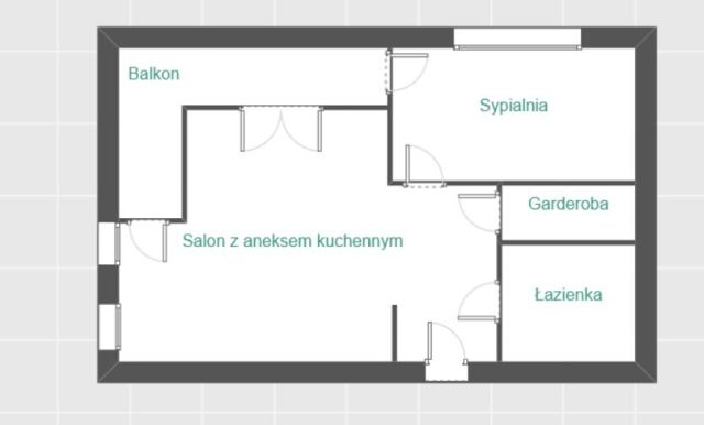 Mieszkanie 2-pokojowe Rzeszów, ul. Eugeniusza Kwiatkowskiego. Zdjęcie 11