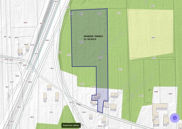 Działka inwestycyjna Marków-Świnice, Długa. Zdjęcie 1