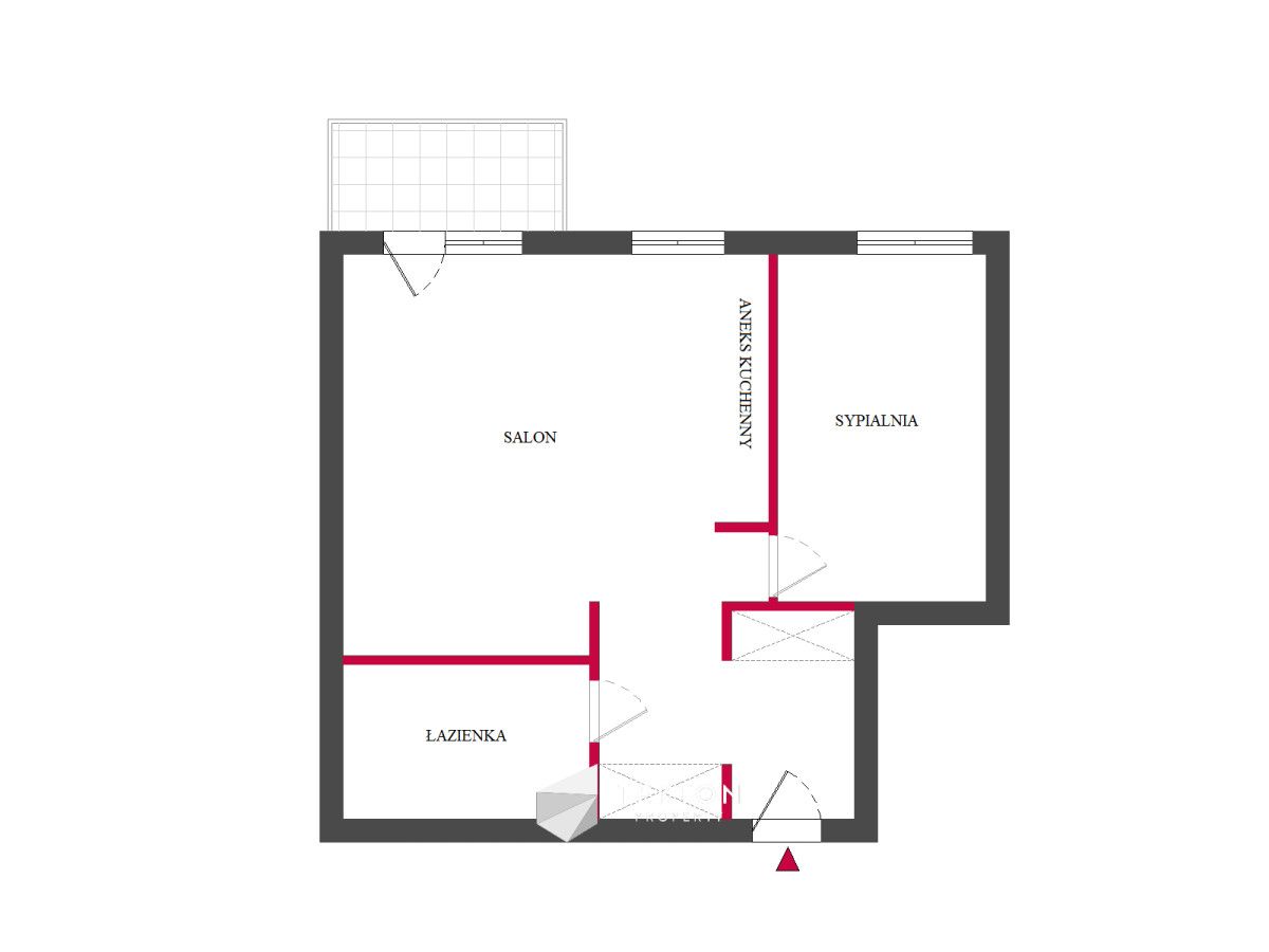 Mieszkanie 2-pokojowe Kraków Płaszów, ul. Przewóz. Zdjęcie 18
