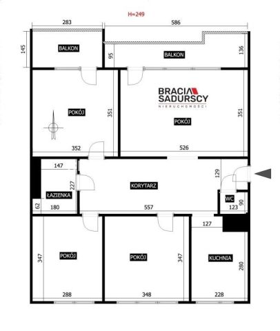 Mieszkanie 4-pokojowe Kraków, ul. Telimeny. Zdjęcie 20