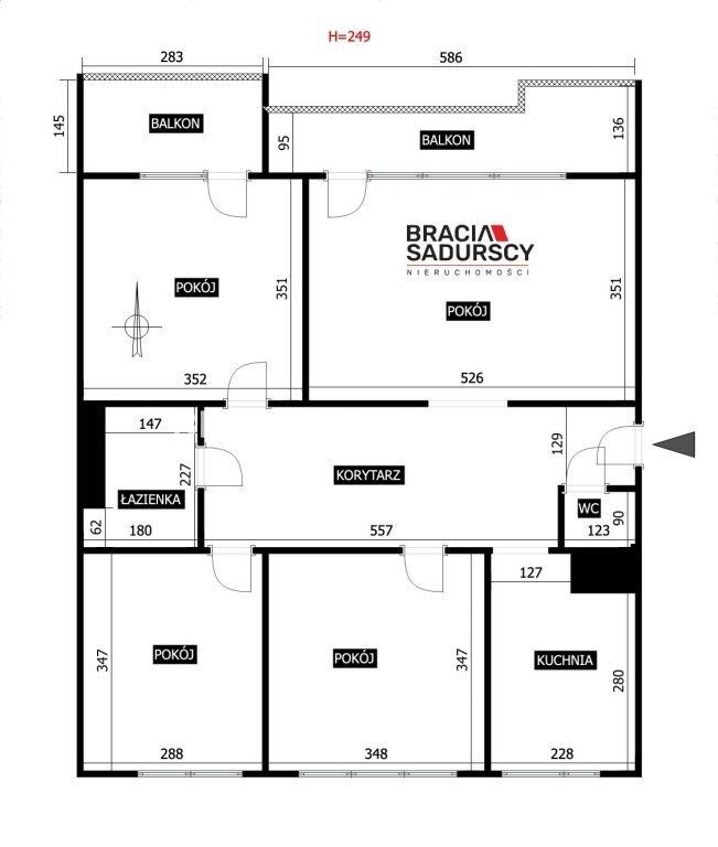 Mieszkanie 4-pokojowe Kraków, ul. Telimeny. Zdjęcie 20