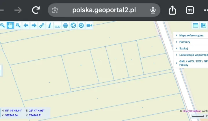Działka rolna Janowice