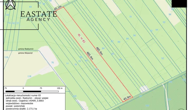 Działka rolna Cegielnia