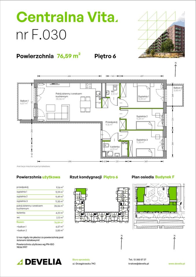 Mieszkanie 4-pokojowe Kraków Czyżyny, ul. Romana Ciesielskiego. Zdjęcie 14
