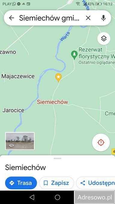 Działka budowlana Siemiechów. Zdjęcie 3