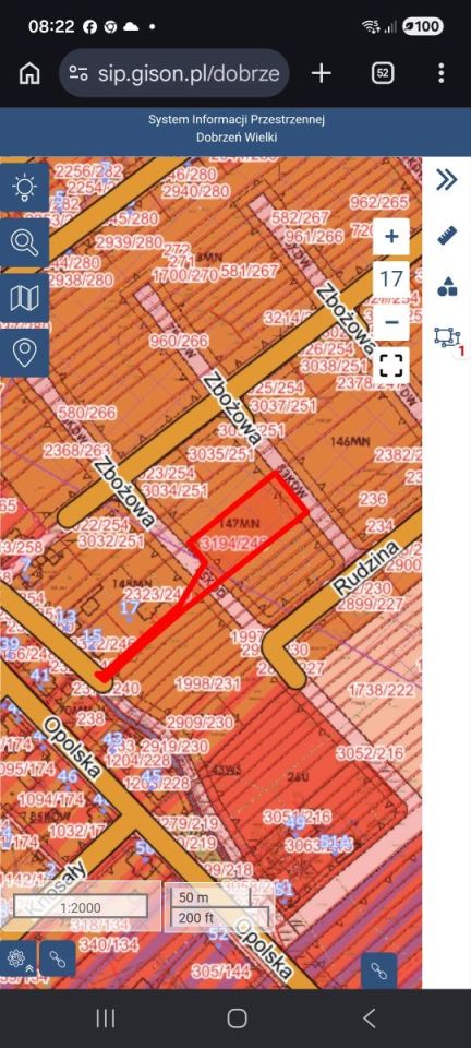 Działka budowlana Dobrzeń Wielki, ul. Dambonia. Zdjęcie 2
