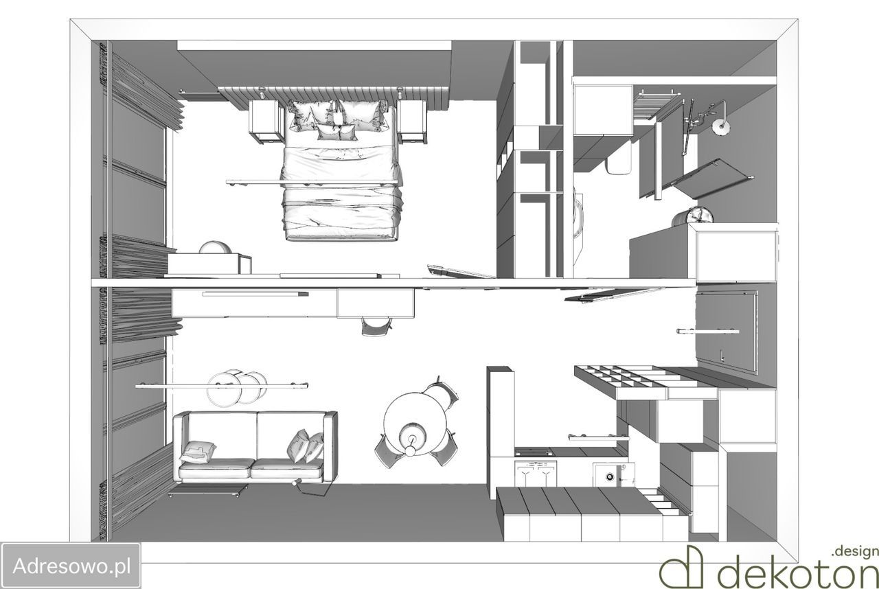 Mieszkanie 2-pokojowe Katowice Śródmieście, ul. Zabrska. Zdjęcie 2