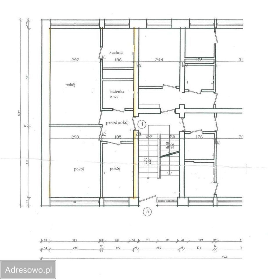 Mieszkanie 3-pokojowe Wrocław Stare Miasto, ul. Biskupia. Zdjęcie 20