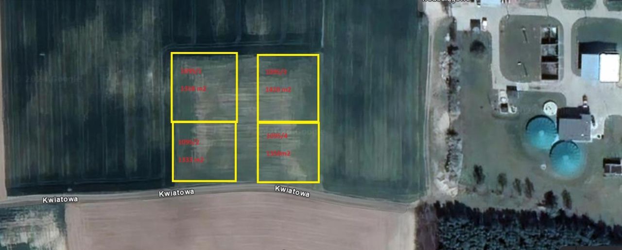 Działka budowlana Gardeja, ul. Kwiatowa. Zdjęcie 4