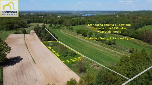 Działka budowlana Kazimierz Dolny, ul. Góry. Zdjęcie 1