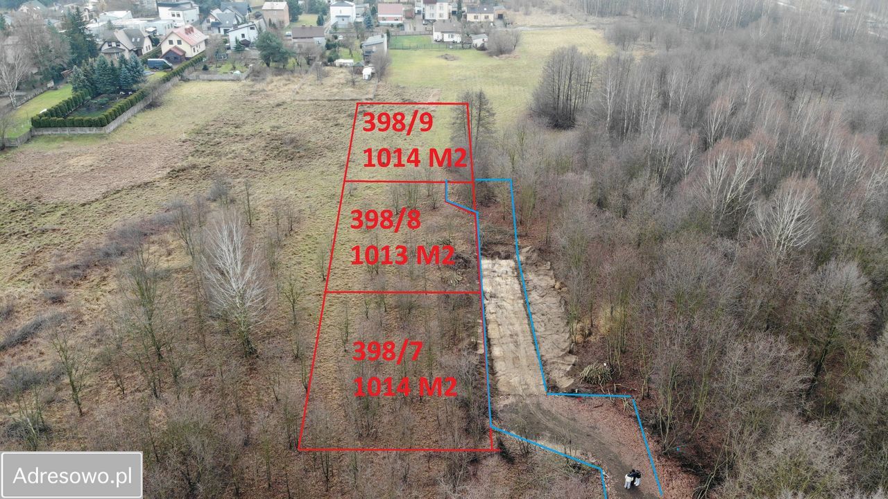 Działka budowlana Częstochowa Stradom, ul. Pastelowa. Zdjęcie 7