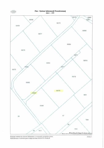 Działka rolno-budowlana Zdory. Zdjęcie 1