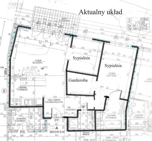 Mieszkanie 3-pokojowe Warszawa Wilanów, ul. Franciszka Klimczaka. Zdjęcie 19