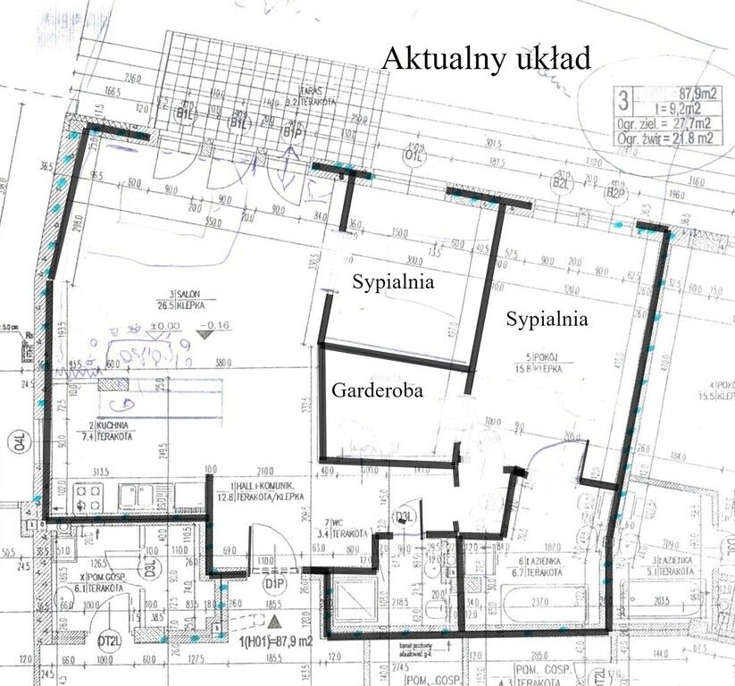 Mieszkanie 3-pokojowe Warszawa Wilanów, ul. Franciszka Klimczaka. Zdjęcie 19