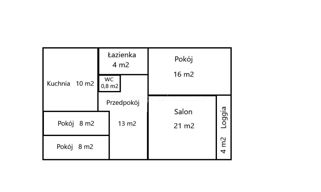 Mieszkanie 4-pokojowe Wyszków. Zdjęcie 16