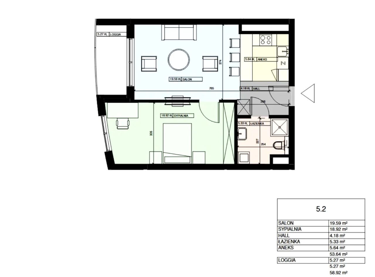 Mieszkanie 2-pokojowe Rzeszów Nowe Miasto, ul. Podwisłocze. Zdjęcie 9