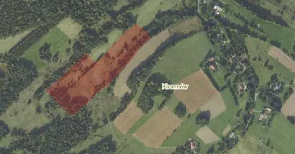Działka rolna Kromnów. Zdjęcie 4