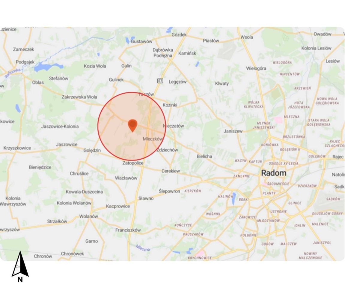 Działka rolno-budowlana Podlesie Mleczkowskie. Zdjęcie 3